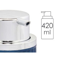 Distributeur de Savon Berilo 3236-5 Bleu Plastique 420 ml 7 x 14,5 x 8,5 cm (16 Unités)