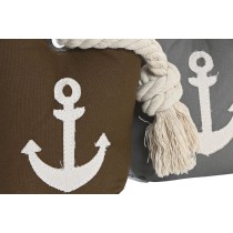 Türhalter DKD Home Decor Sand 13 x 9 x 20 cm (2 Stück)