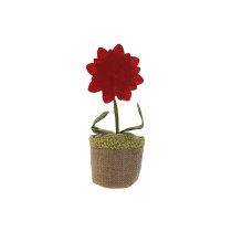Door stop Home ESPRIT Polyester Jute 14 x 14 x 33 cm (2 Units)
