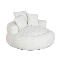Sessel Home ESPRIT Weiß 104 x 104 x 50 cm