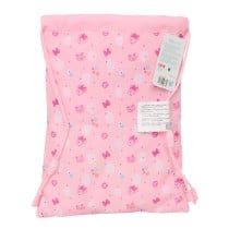 Backpack with Strings Minnie Mouse Baby Pink 26 x 34 x 1 cm