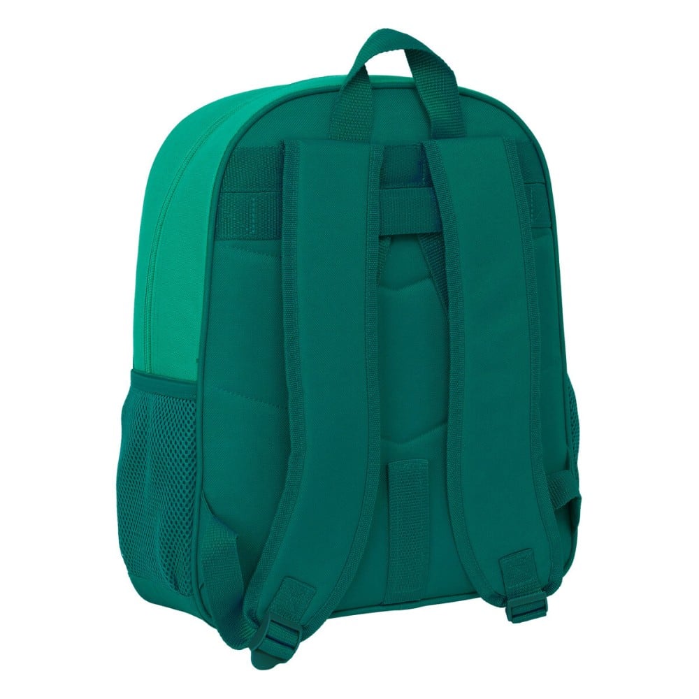 Schulrucksack Real Betis Balompié grün 32 x 38 x 12 cm