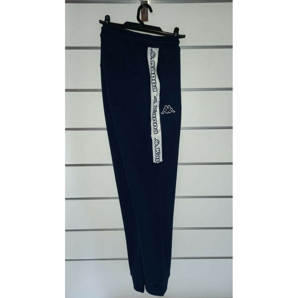 Adult Trousers Kappa 22283 LOGO TAPE Blue Men