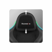 Chaise de jeu Huzaro HZ-FORCE 4.6 RGB BLACK MESH