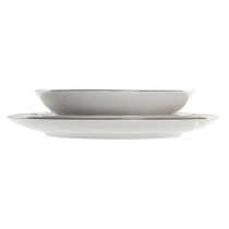 Tableware Home ESPRIT Beige Porcelain Modern 18 Pieces