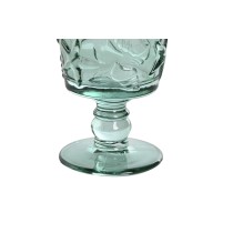 Gläsersatz Home ESPRIT türkis Kristall 345 ml (6 Stück)