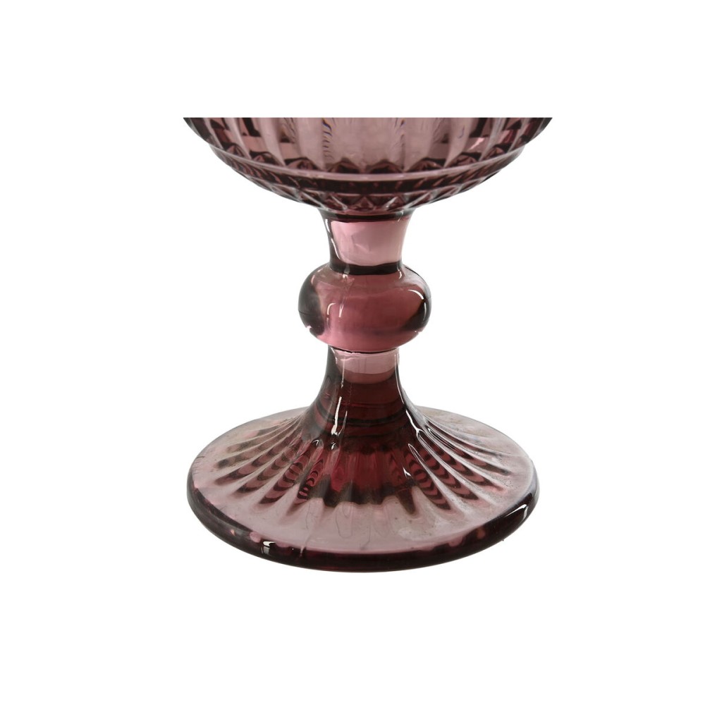 Set de Verres Home ESPRIT Rose Verre 380 ml (6 Unités)