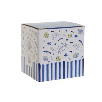 Teekanne Home ESPRIT Blau Weiß Kristall Porzellan