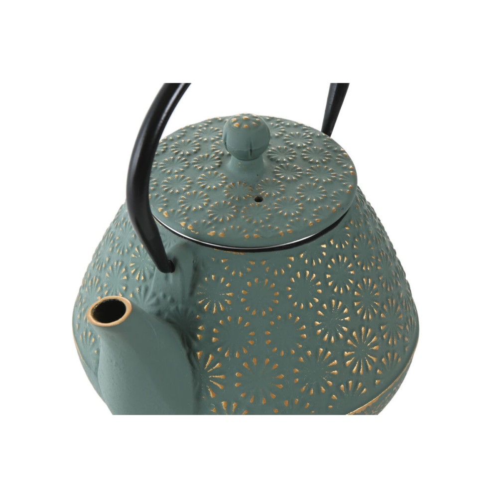Teekanne Home ESPRIT grün Edelstahl Eisen 600 ml
