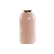 Vase DKD Home Decor grün Gold Koralle Eisen Lackierung 13 x 13 x 25 cm (2 Stück)