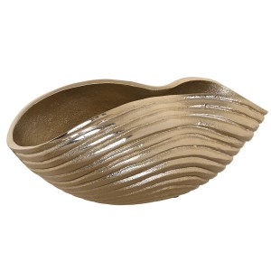 Tischdekoration Home ESPRIT Gold Aluminium 30 x 16 x 14 cm