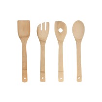 Pot for Kitchen Utensils DKD Home Decor Dolomite 12 x 12 x 13 cm 6 x 1 x 30 cm (2 Units)