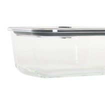 Lunch box Home ESPRIT Transparent polypropylene Borosilicate Glass 800 ml