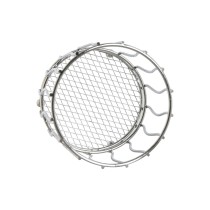 Cutlery basket Home ESPRIT Silver Metal 11.5 x 11.5 x 15.5 cm