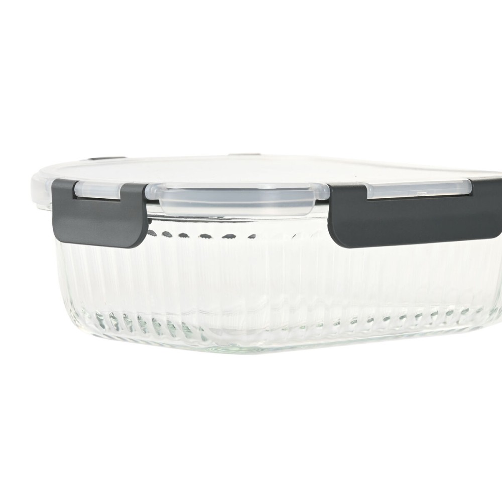 Lunch box Home ESPRIT Transparent polypropylene Borosilicate Glass 1 L