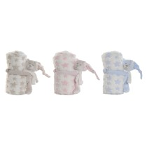 Coffret Bébé Home ESPRIT Bleu Beige Rose Polyester (3 Unités)