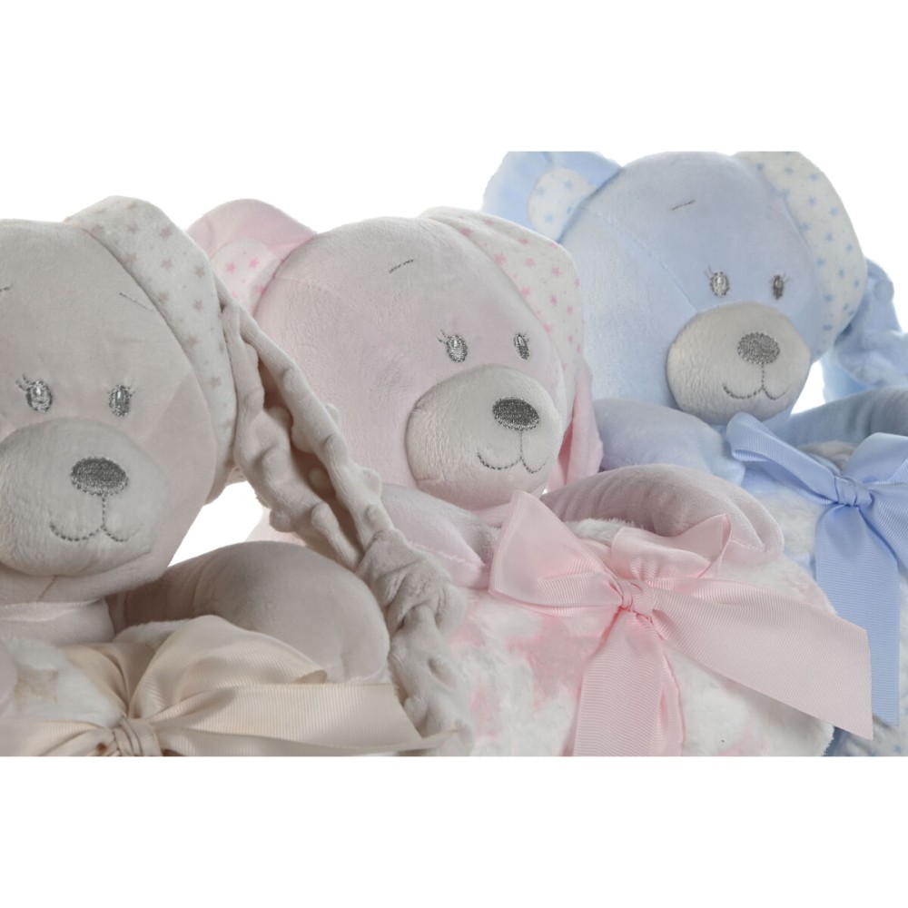 Baby-Geschenk-Set Home ESPRIT Blau Beige Rosa Polyester (3 Stück)