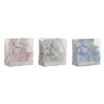 Coffret Bébé Home ESPRIT Bleu Beige Rose Polyester (3 Unités)