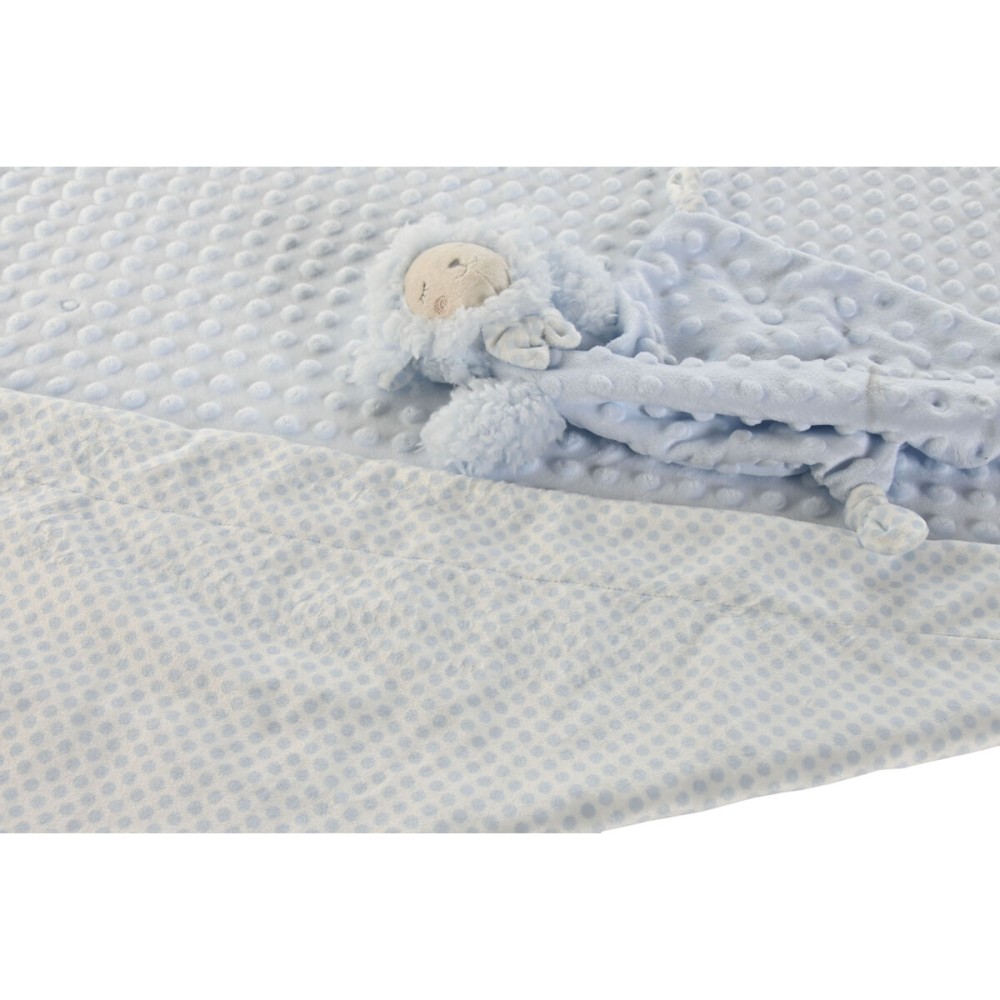 Gift Set for Babies Home ESPRIT Blue Beige Pink Polyester (3 Units)