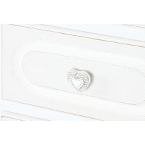 Schubladenschrank Home ESPRIT Weiß Romantisch 40 x 36 x 100 cm