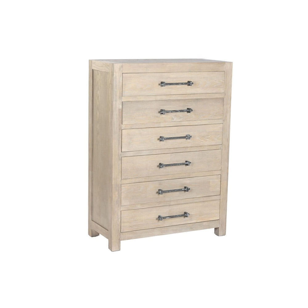 Schubladenschrank Home ESPRIT natürlich Romantisch 88 x 40 x 122 cm