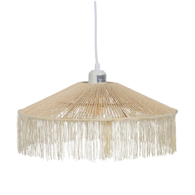 Deckenlampe Beige Papier Eisen 220-240 V 41 x 41 x 17 cm