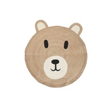 Tapis pour enfant Home ESPRIT Enfant Ours 120 x 120 x 1 cm