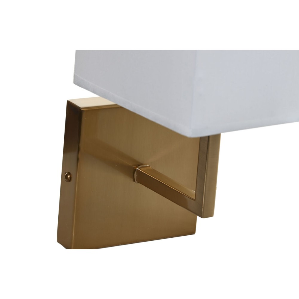 Wandleuchte DKD Home Decor Weiß Schwarz Gold 50 W 220 V 15 x 19 x 27 cm 15 x 19 x 30 cm (2 Stück)