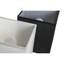 Wandleuchte DKD Home Decor Weiß Schwarz Gold 50 W 220 V 15 x 19 x 27 cm 15 x 19 x 30 cm (2 Stück)
