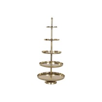 Fruit Bowl Home ESPRIT Golden Aluminium 65 X 65 X 148 cm