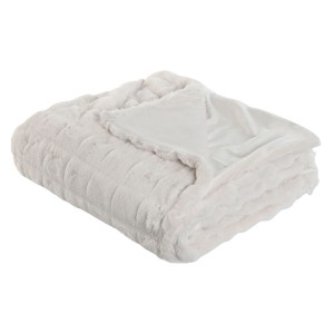 Couverture Home ESPRIT Beige 220 x 240 x 1 cm