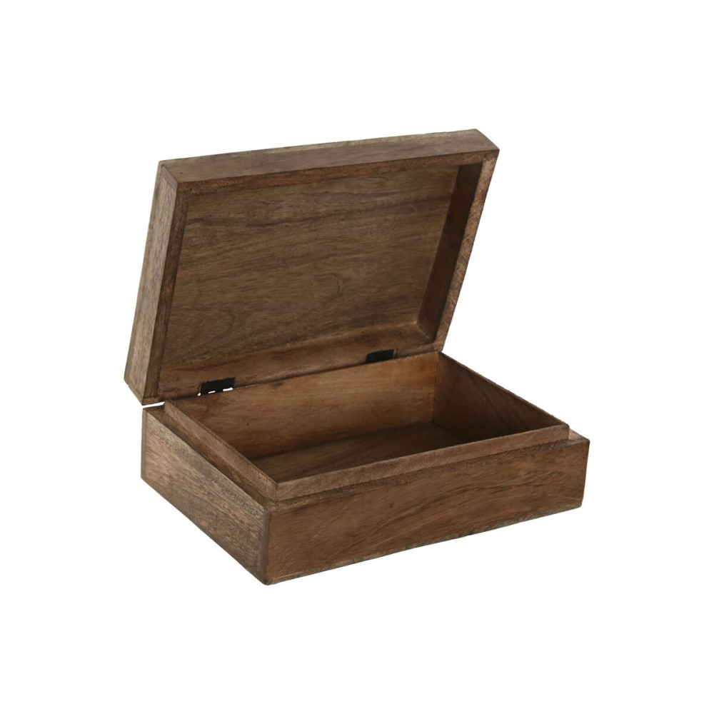 Box-Schmuckkästchen Home ESPRIT Bunt Mango-Holz 25 x 17,5 x 8 cm (2 Stück)
