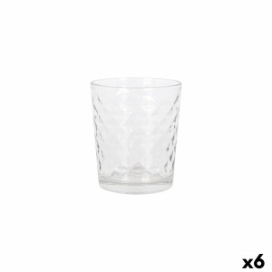 Verre d'eau La Mediterránea Silex diamants 4 Pièces (6 Unités)