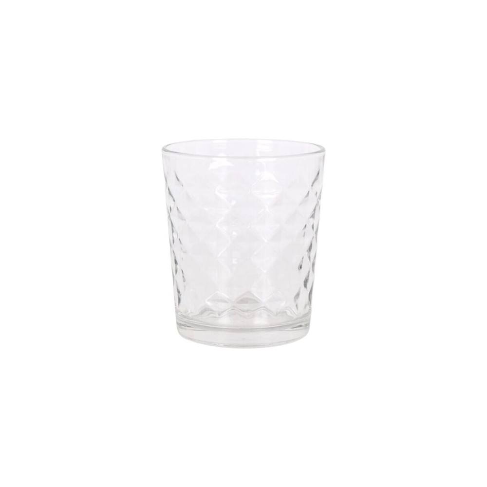 Glass for water La Mediterránea Silex diamants 4 Pieces (6 Units)