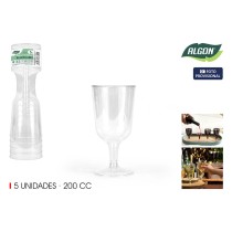 Weinglas Algon 200 ml 5 Stücke (24 Stück)