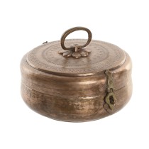 Box-Schmuckkästchen Home ESPRIT Kupfer Messing 25 x 25 x 10 cm