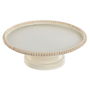 Centre de Table Home ESPRIT Marron Clair Bois Métal 32 x 32 x 11 cm