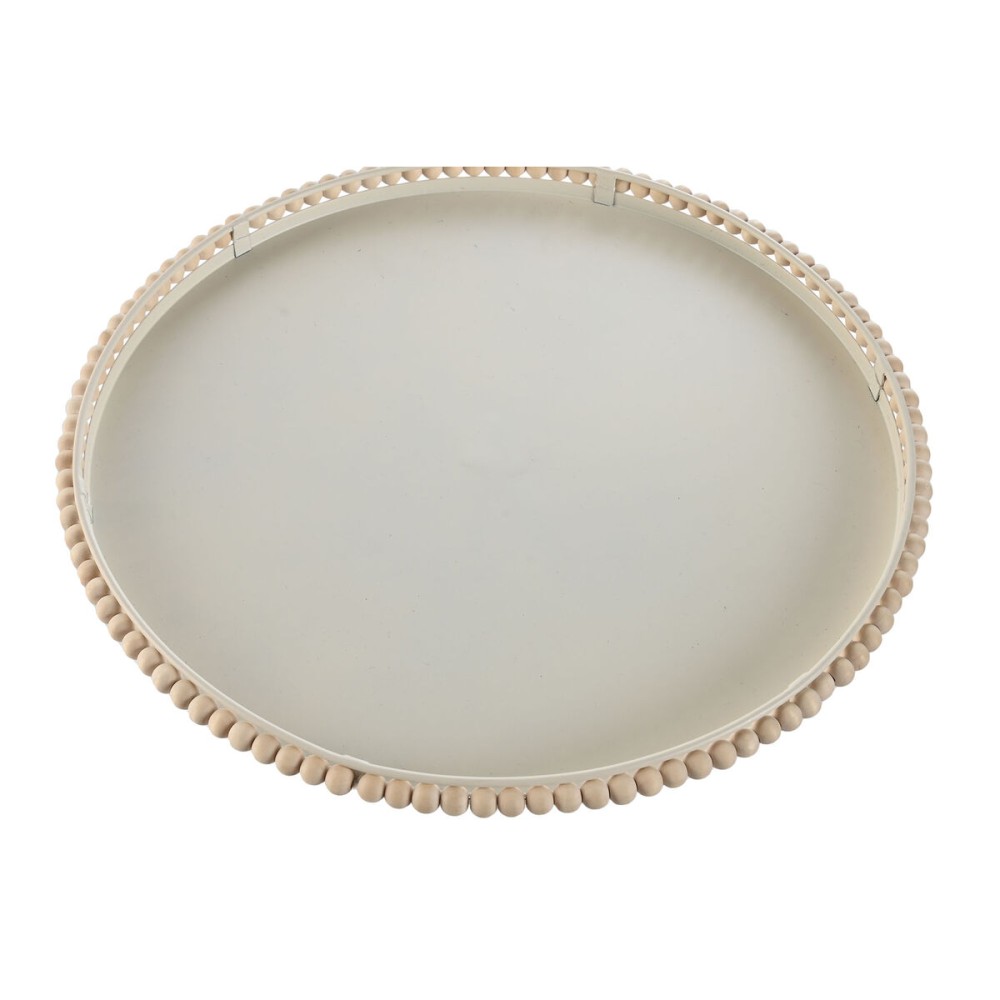 Centerpiece Home ESPRIT Light brown Wood Metal 32 x 32 x 11 cm