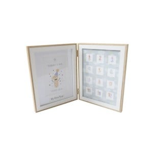 Fotorahmen Home ESPRIT Kristall Holz MDF 36 x 3 x 23 cm (2 Stück)