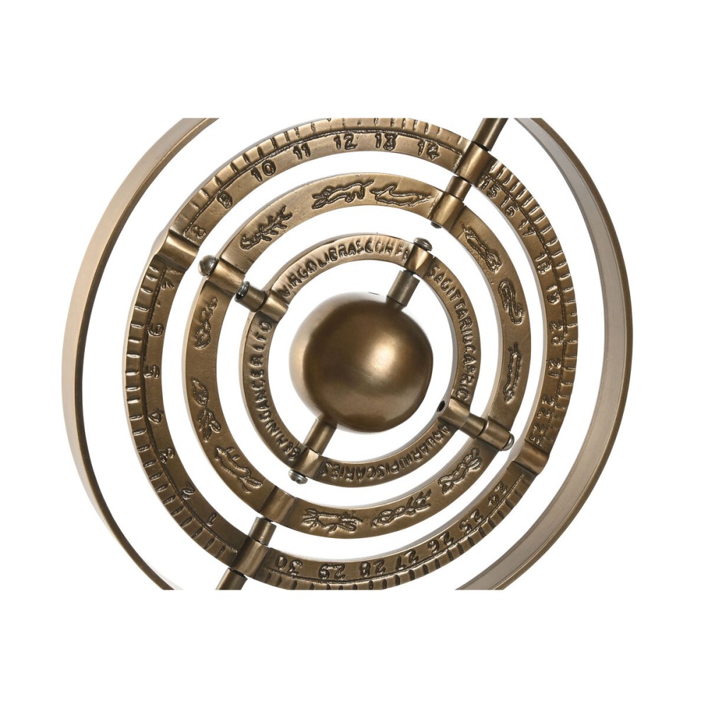 Globe terrestre Home ESPRIT Doré Vintage 30 x 20 x 30 cm