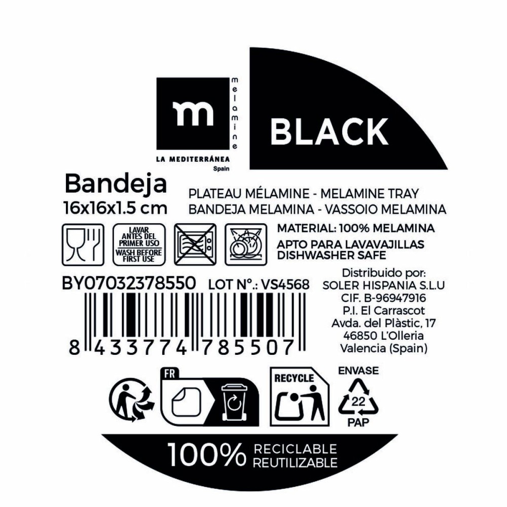 Schale La Mediterránea (24 Stück)