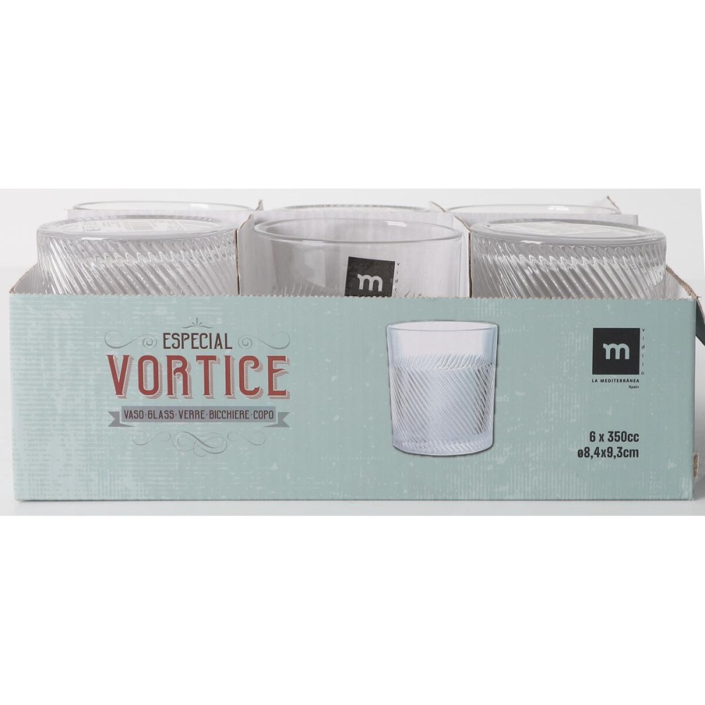 Verre d'eau La Mediterránea Vortice (48 Unités)