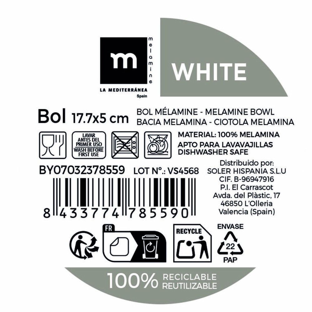 Bowl La Mediterránea (12 Units)