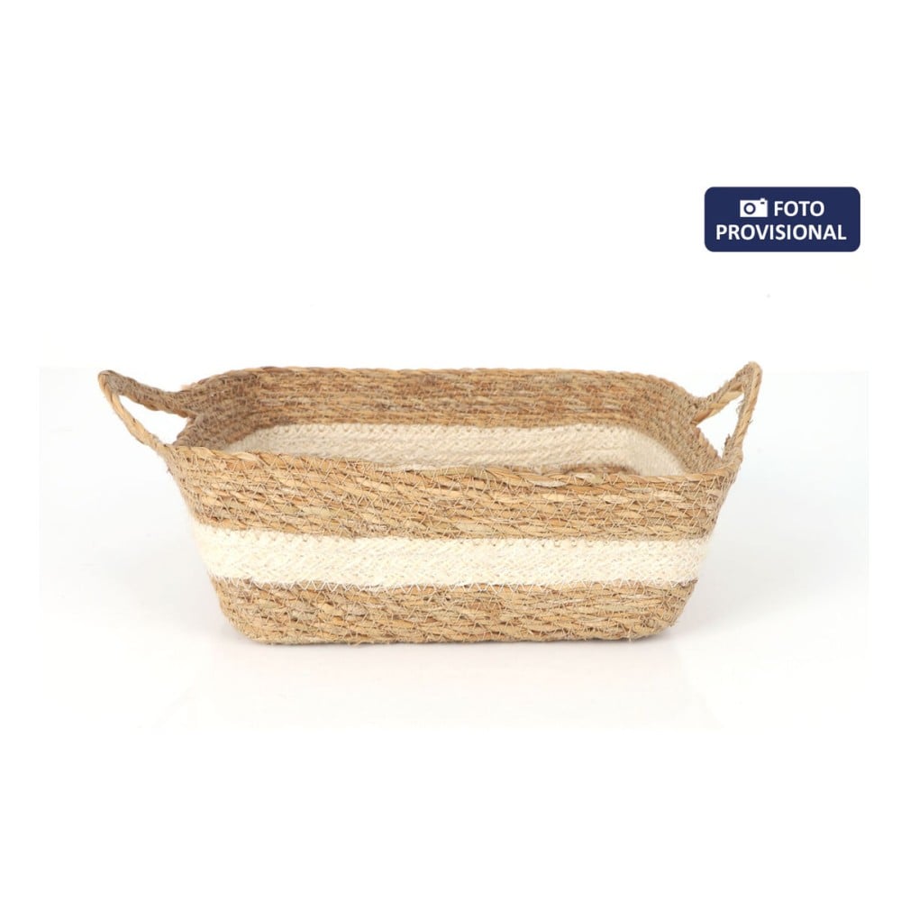 Boîte de rangement Privilege osier 17 x 17 x 7 cm (18 Unités)