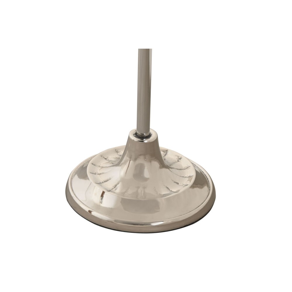 Magnifying glass Home ESPRIT Crystal Steel Acacia 8 x 8 x 30 cm