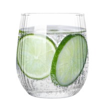 Glass for water La Mediterránea Nalon fiber (48 Units)