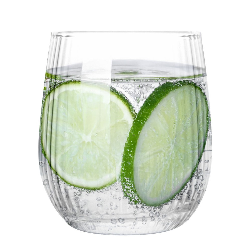 Glass for water La Mediterránea Nalon fiber (48 Units)