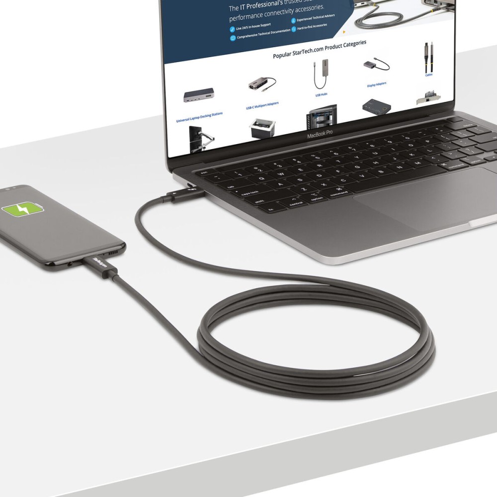 USB-Kabel Startech A40G2MB-TB4-CABLE Schwarz 2 m