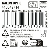 Verre d'eau La Mediterránea Nalon optic (36 Unités)
