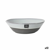 Deep Plate La Mediterránea Black clay
